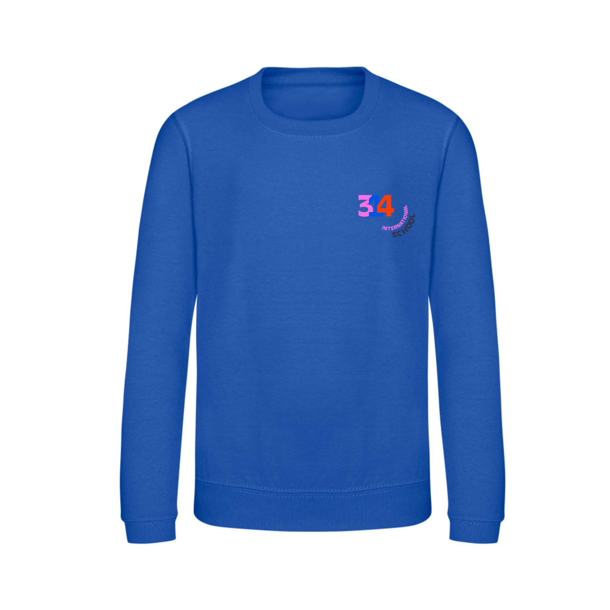 Sweat col rond - Bleu