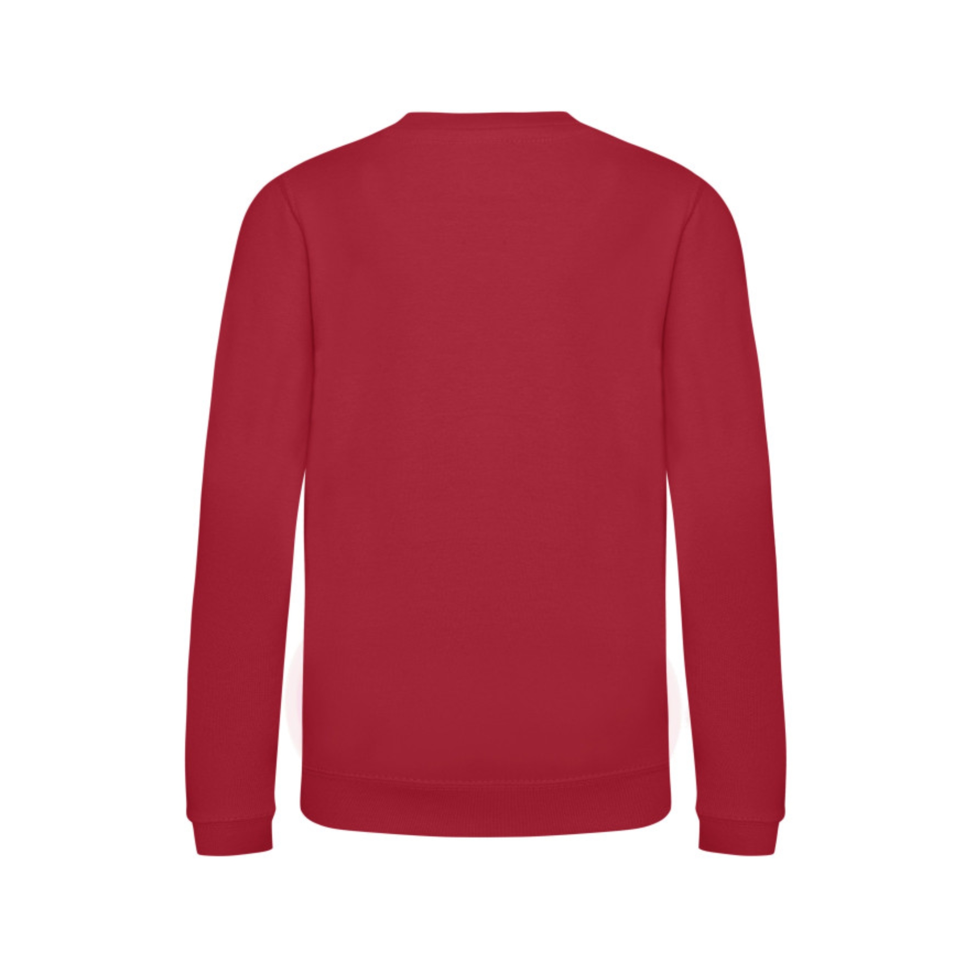 Sweat col rond - Rouge – Image 2